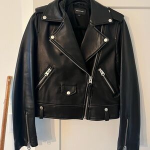 Mackage Baya Moto Leather Jacket - BRAND NEW CONDITION /WORN ONCE